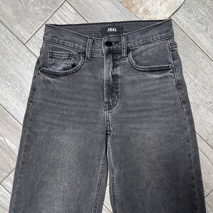 Just Black Denim women’s charcoal wide leg jeans